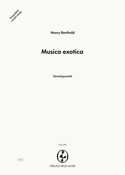 Musica exotica für Streichquartett