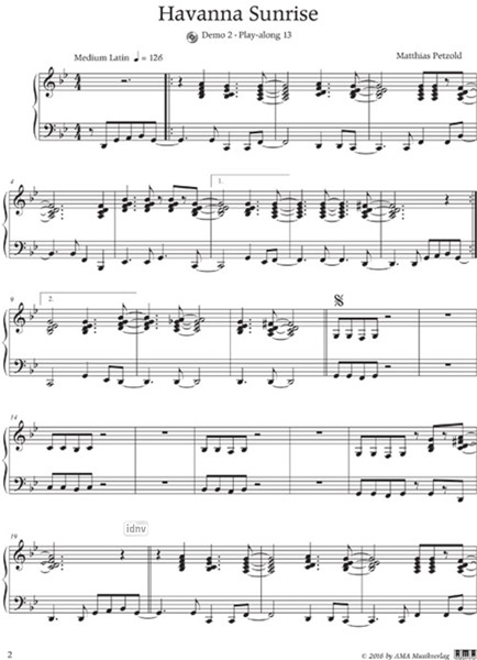11 Duets for Saxophone - Klavierbegleitung