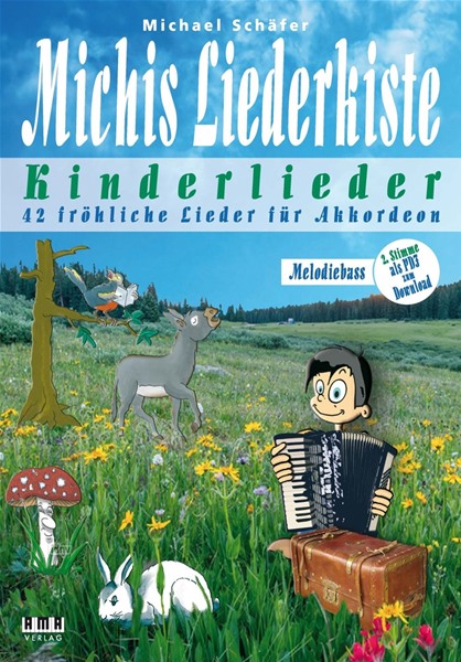 Michis Liederkiste: Kinderlieder für Akkordeon (Melodiebass) Michis Liederkiste: Kinderlieder für Akkordeon (Melodiebass)