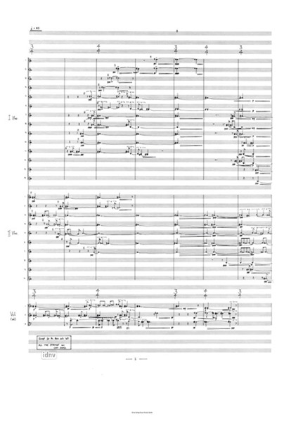 Symphony No. 1 für Orchester (1977) Symphony No. 1 für Orchester (1977)