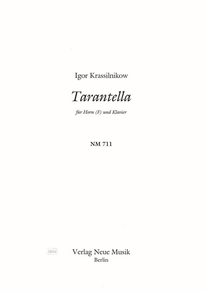Tarantella für Horn und Klavier