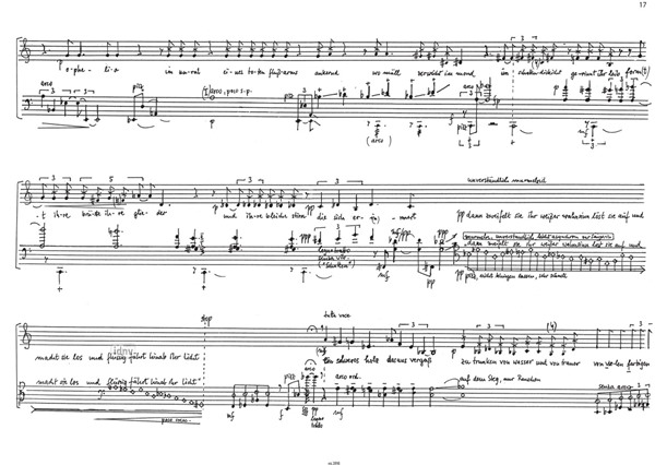 Ophelia für Sopran und Violoncello (1994) Ophelia für Sopran und Violoncello (1994)
