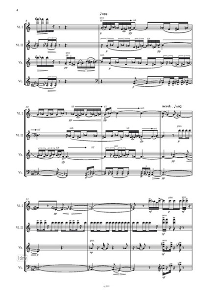 Liber Secretorum Henoch für Streichquartett (2018) Liber Secretorum Henoch für Streichquartett (2018)