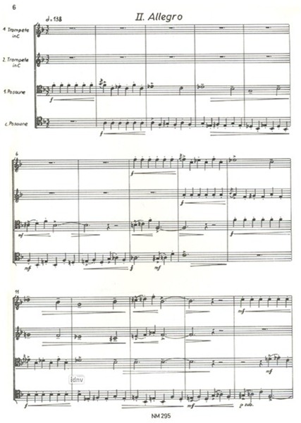 Shakespeare-Suite für 2 Trompeten und 2 Tenor-Posaunen (1963) Shakespeare-Suite für 2 Trompeten und 2 Tenor-Posaunen (1963)