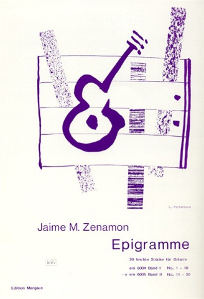 Epigramme - Band 2 für Gitarre Epigramme - Band 2 für Gitarre