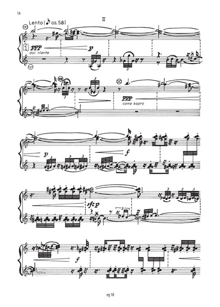 Sonate für Akkordeon solo (1984/85) Sonate für Akkordeon solo (1984/85)