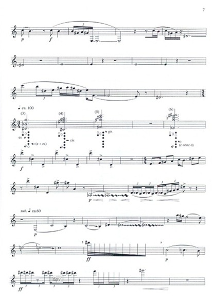 Solo für Bassklarinette (in B) op. 33b Solo für Bassklarinette (in B) op. 33b