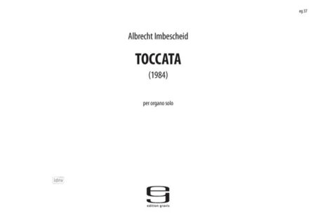 Toccata für Orgel solo (1984)