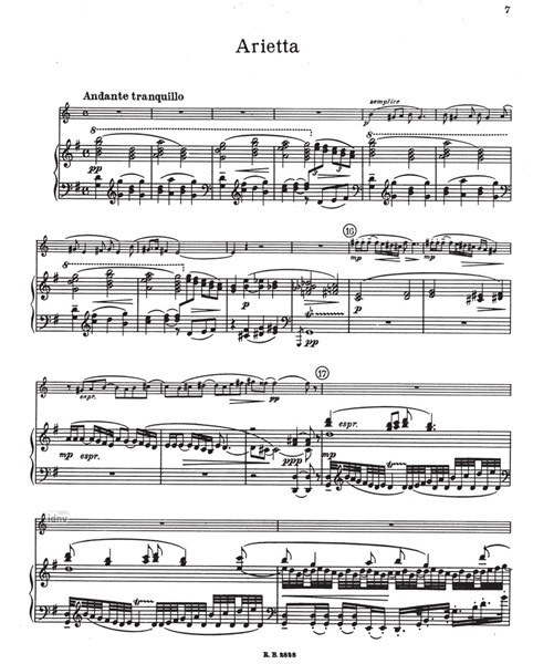 Conzertino Op. 118 für Horn und Klavier Conzertino Op. 118 für Horn und Klavier