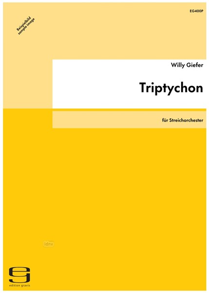 Triptychon für Streichorchester (1988/89)