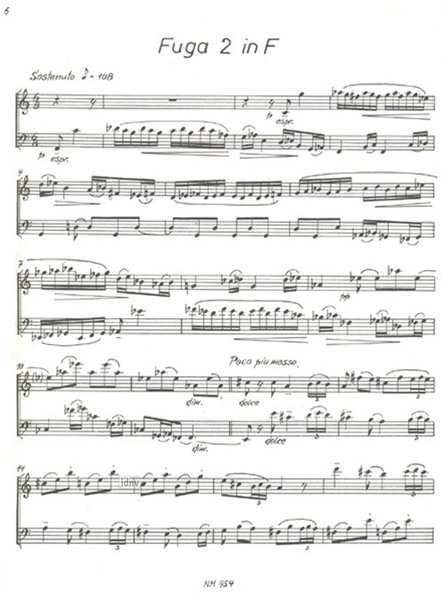 Duette II. für Flöte und Fagott