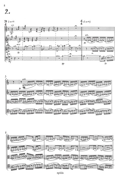 Wenn aus der Ferne… für Streichquartett op. 83a (1998/99) Wenn aus der Ferne… für Streichquartett op. 83a (1998/99)