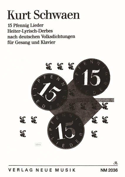 15-Pfennig-Lieder für Gesang und Klavier