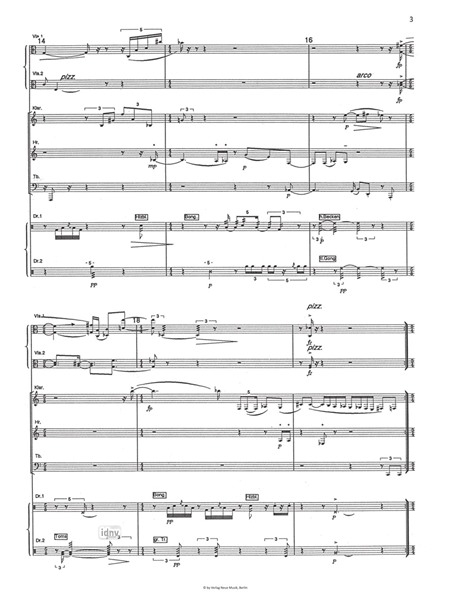 Für J.A.R. für 2 Violen, Klarinette, Horn, Tuba und Schlagzeug(2) Für J.A.R. für 2 Violen, Klarinette, Horn, Tuba und Schlagzeug(2)