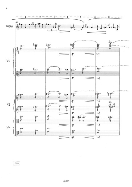 SINFONIETTA CONCERTANTE für Klarinette(B) und Streichorchester (1983/84) SINFONIETTA CONCERTANTE für Klarinette(B) und Streichorchester (1983/84)