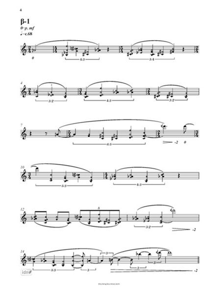 Erinnerungsspiel für solo Oboe and optional electronics (2006) Erinnerungsspiel für solo Oboe and optional electronics (2006)
