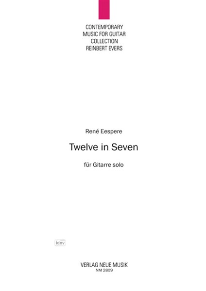 Twelve in Seven für Gitarre solo