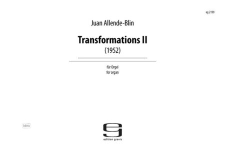 Transformations II für Orgel (1952)