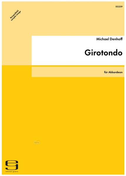 Girotondo für Akkordeon (1987/88) Girotondo für Akkordeon (1987/88)