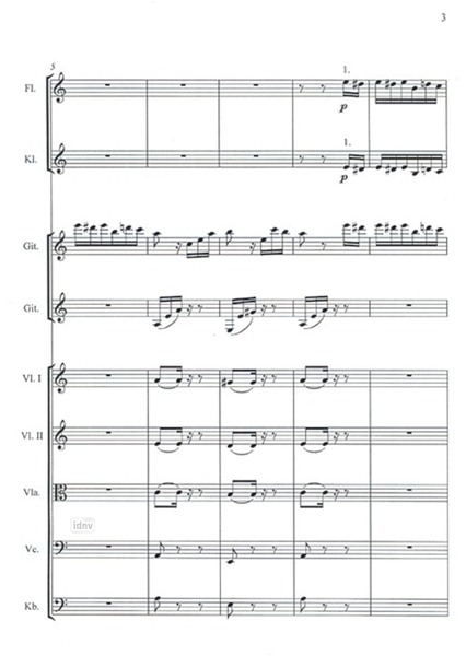 Für Elise (2 Gitarren) für 2 Gitarren und kleines Orchester Für Elise (2 Gitarren) für 2 Gitarren und kleines Orchester