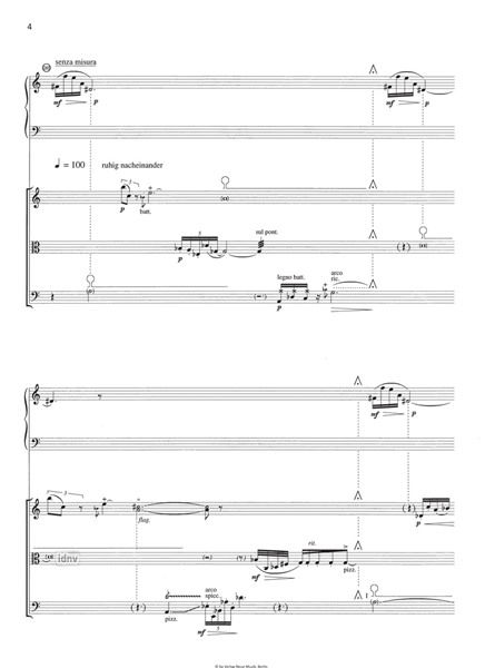 Zungen und Saiten für Akkordeon und Streichtrio für Akkordeon und Streichtrio (1987) Zungen und Saiten für Akkordeon und Streichtrio für Akkordeon und Streichtrio (1987)