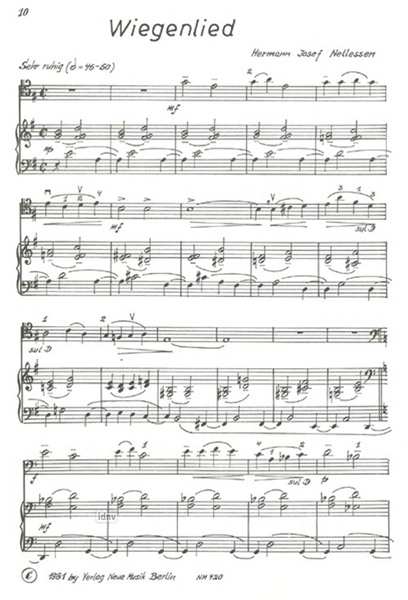 Violoncello 2 für Violoncello und Klavier Violoncello 2 für Violoncello und Klavier