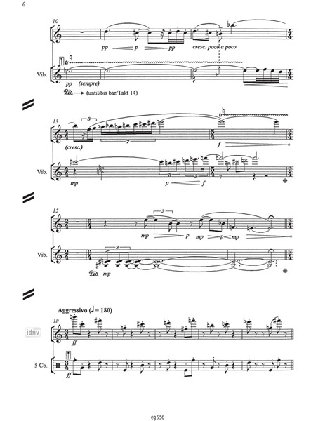 Light für Flöte und Schlagzeug op. 57 (2004) Light für Flöte und Schlagzeug op. 57 (2004)