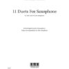 11 Duets for Saxophone - Klavierbegleitung