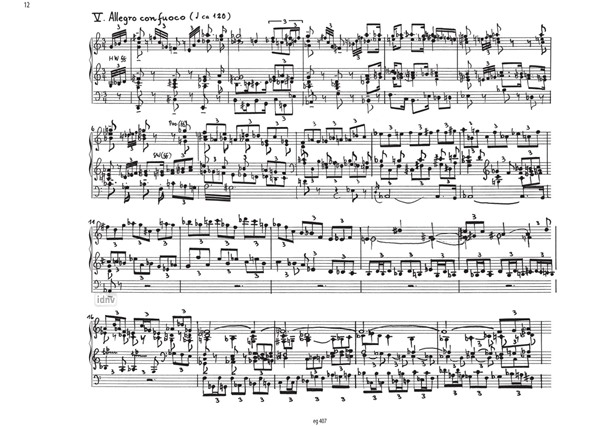 Cinque Pezzi für Orgel (1993) Cinque Pezzi für Orgel (1993)