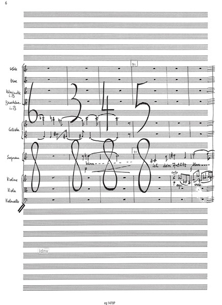 Im Wachen und im Träumen für Sopran und 8 Instrumente (1962) Im Wachen und im Träumen für Sopran und 8 Instrumente (1962)