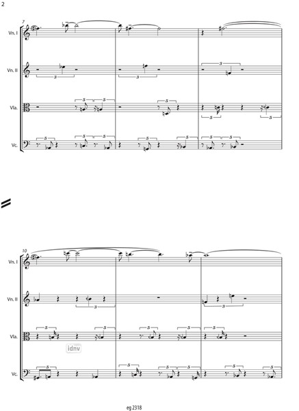 Study No. 438 für Streichquartett (2014) Study No. 438 für Streichquartett (2014)