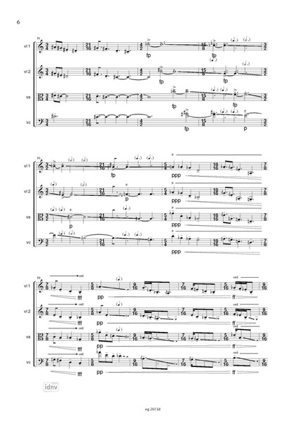 bagatellen: 4. sonatina für Streichquartett (2018-19) bagatellen: 4. sonatina für Streichquartett (2018-19)