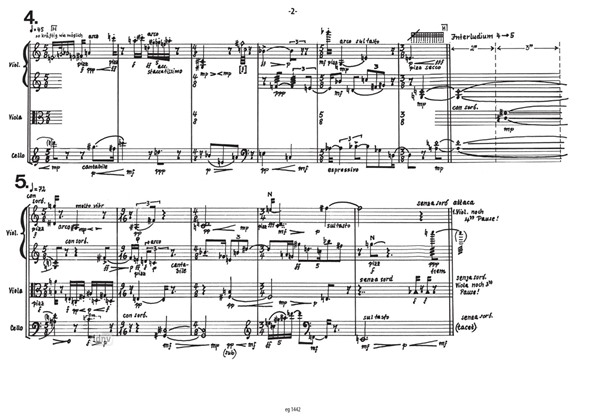 Streichquartett Nr. 2 für Streichquartett (1981/82) Streichquartett Nr. 2 für Streichquartett (1981/82)