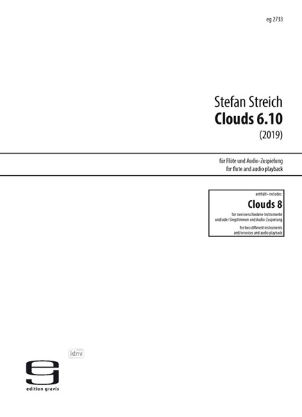 Clouds 6.10 für Flöte und Zuspielung