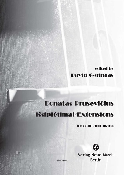 Extensions / Išsipletimai für Violoncello und Klavier (2021) Extensions / Išsipletimai für Violoncello und Klavier (2021)