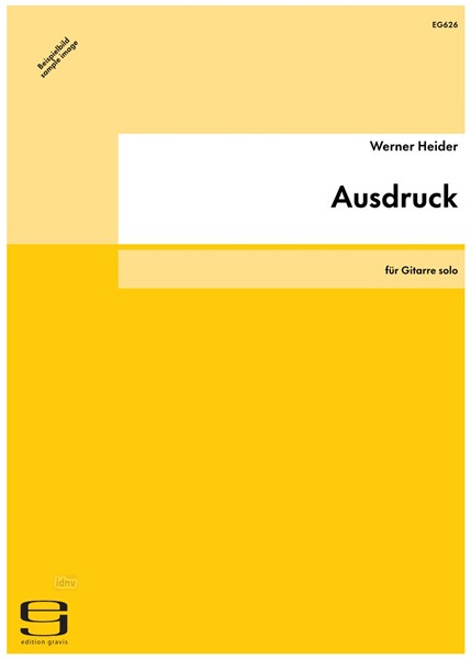 Ausdruck für Gitarre solo (1997)