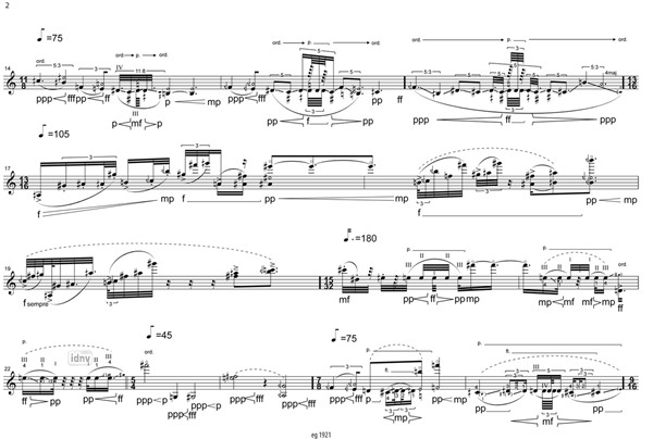 tintoretto: erste übung für Violine (2008) tintoretto: erste übung für Violine (2008)