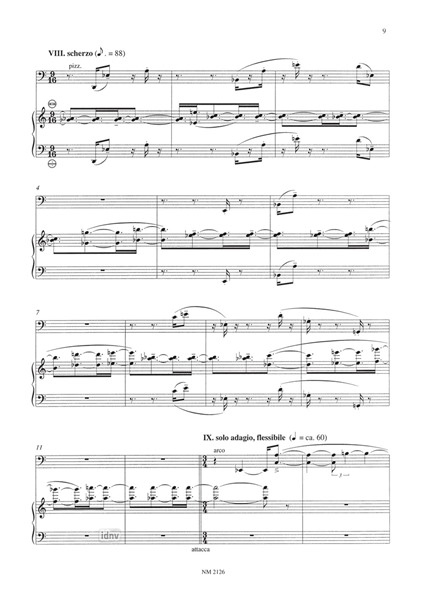 Variations (l'annunziazione) für Violoncello und Akkordeon