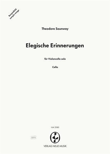 Elegische Erinnerungen für Violoncello solo