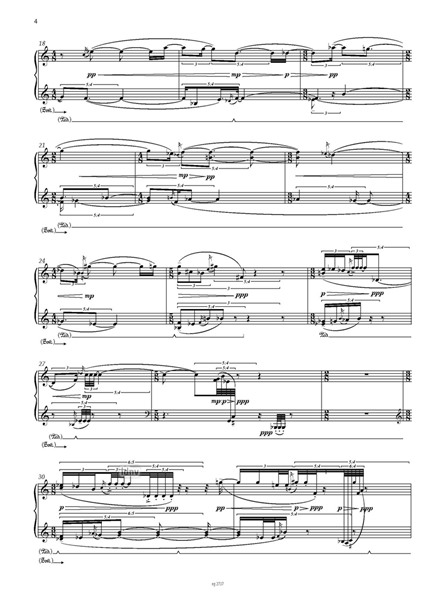 Exotic Vapour für Klavier (2008) Exotic Vapour für Klavier (2008)