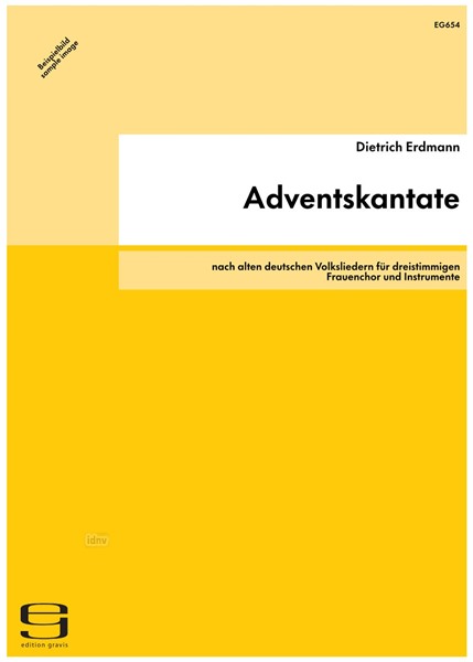 Adventskantate für dreistimmigen Frauenchor und Instrumente (1963)