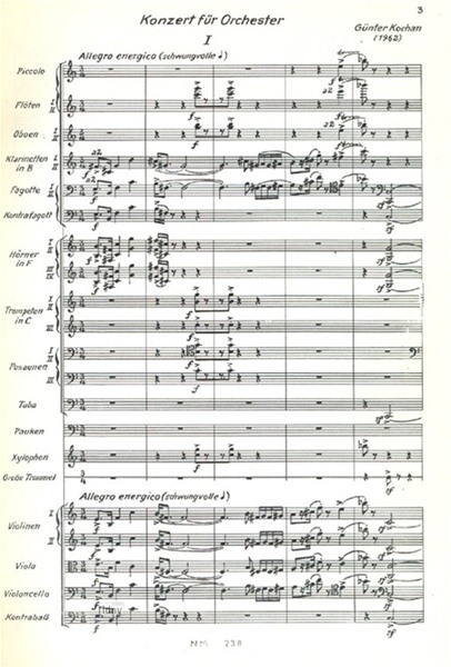 Konzert für Orchester (1962) Konzert für Orchester (1962)