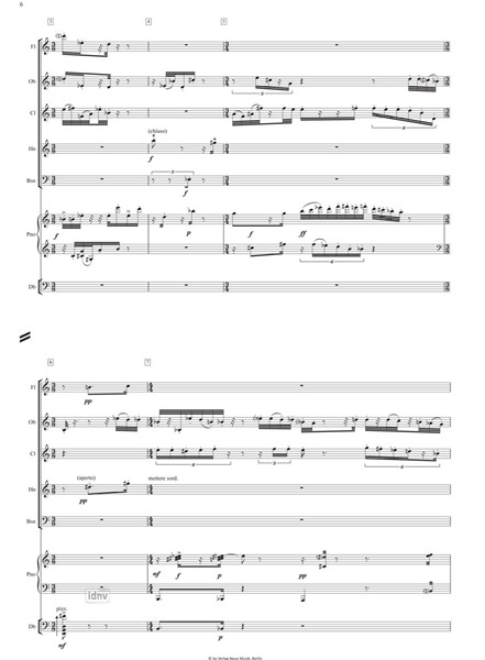 Septetto Fluido für Bläserquintett, Klavier und Kontrabass Septetto Fluido für Bläserquintett, Klavier und Kontrabass