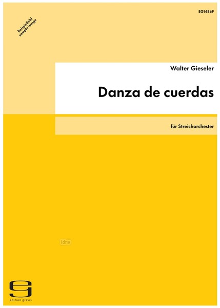 Danza de cuerdas für Streichorchester (1980)
