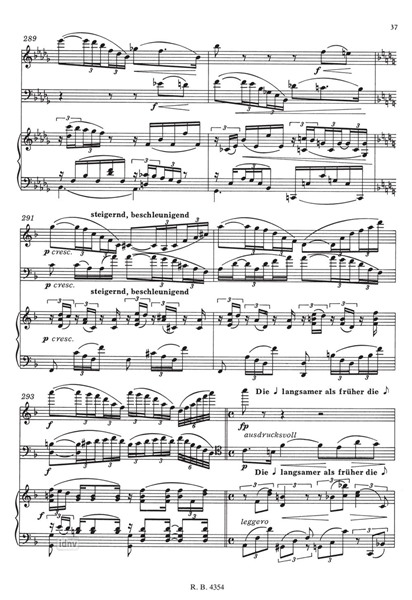 Verklärte Nacht Op. 4 für Streichtrio Verklärte Nacht Op. 4 für Streichtrio