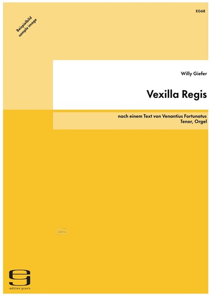Vexilla Regis für Tenor solo und Orgel (1986)