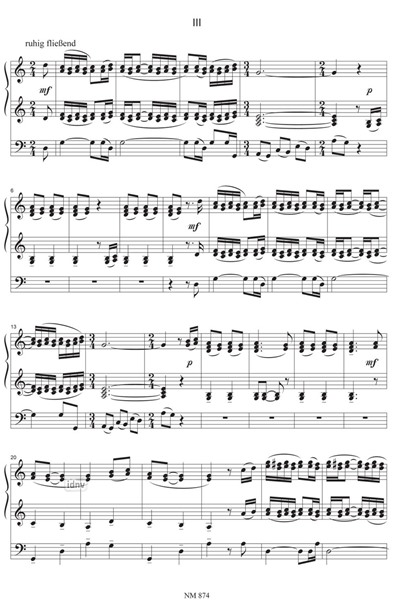 Drei kleine Stücke für Orgel Drei kleine Stücke für Orgel