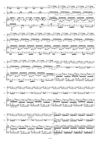 Scapula für Violine, Bassklarinette und Klavier (2020) Scapula für Violine, Bassklarinette und Klavier (2020)