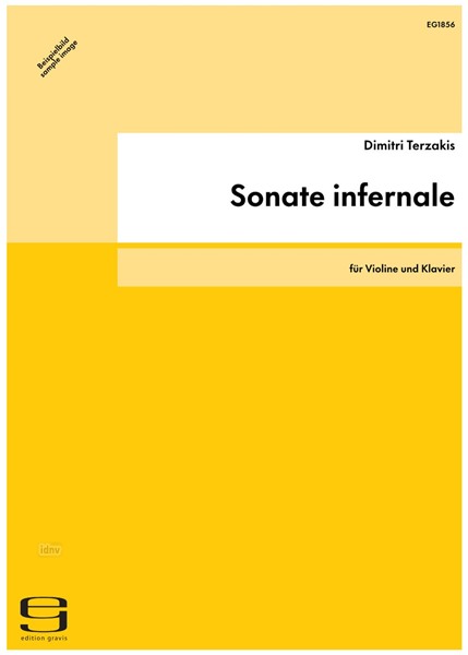 Sonate infernale für Violine und Klavier (2008/09)