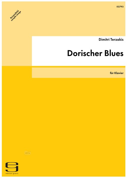 Dorischer Blues für Klavier (2001)